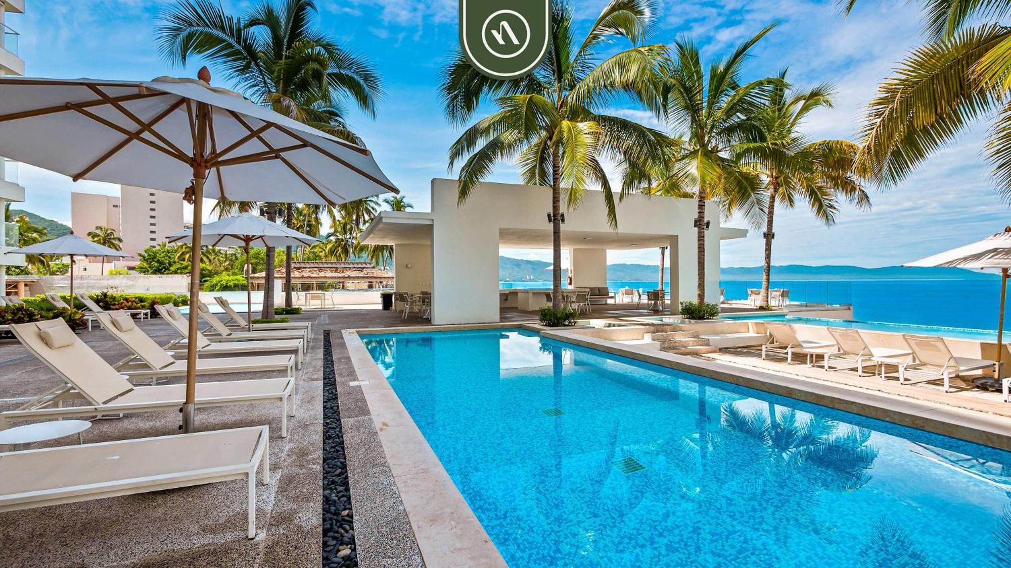 Oceanview Studio - King Bed - Pools - Beachclub Puerto Vallarta Zewnętrze zdjęcie