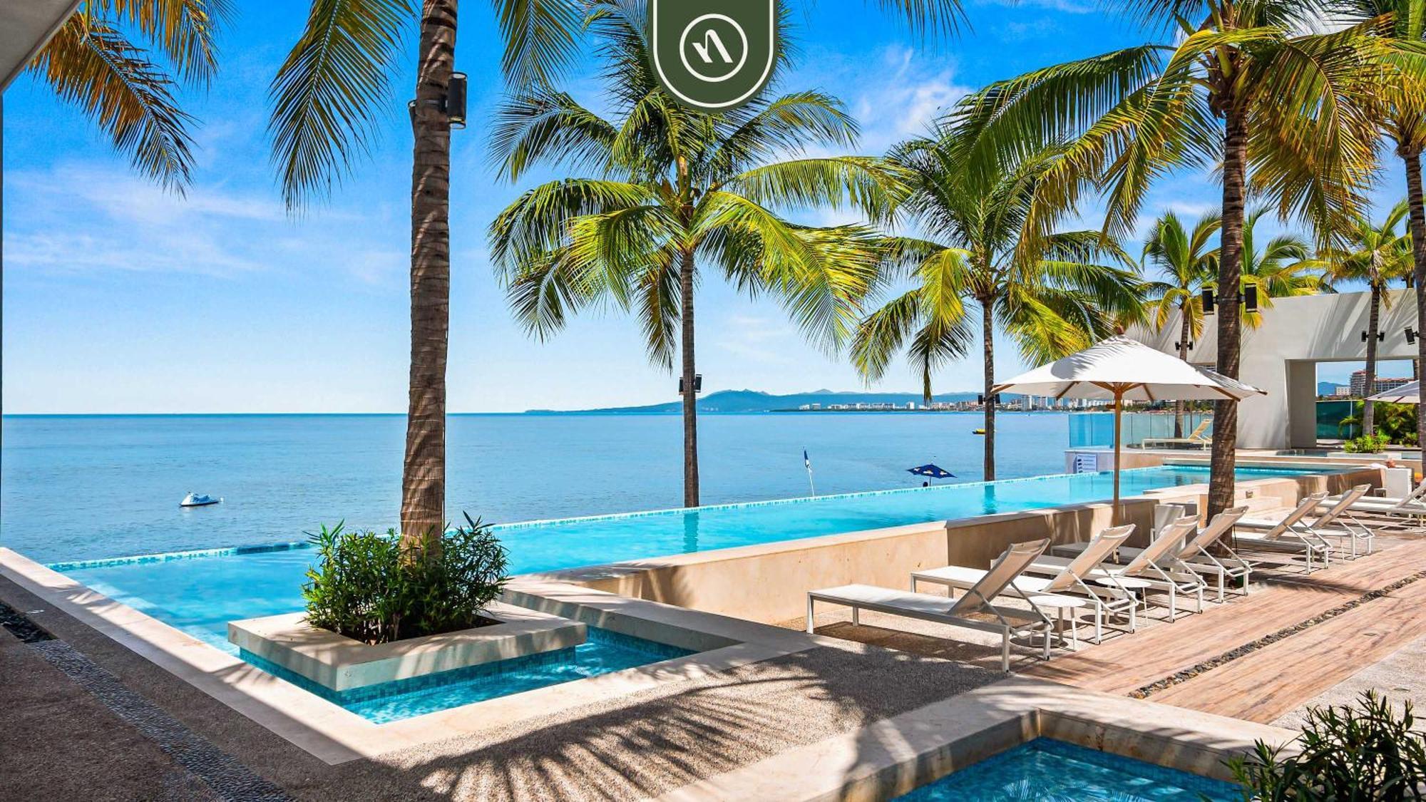 Oceanview Studio - King Bed - Pools - Beachclub Puerto Vallarta Zewnętrze zdjęcie
